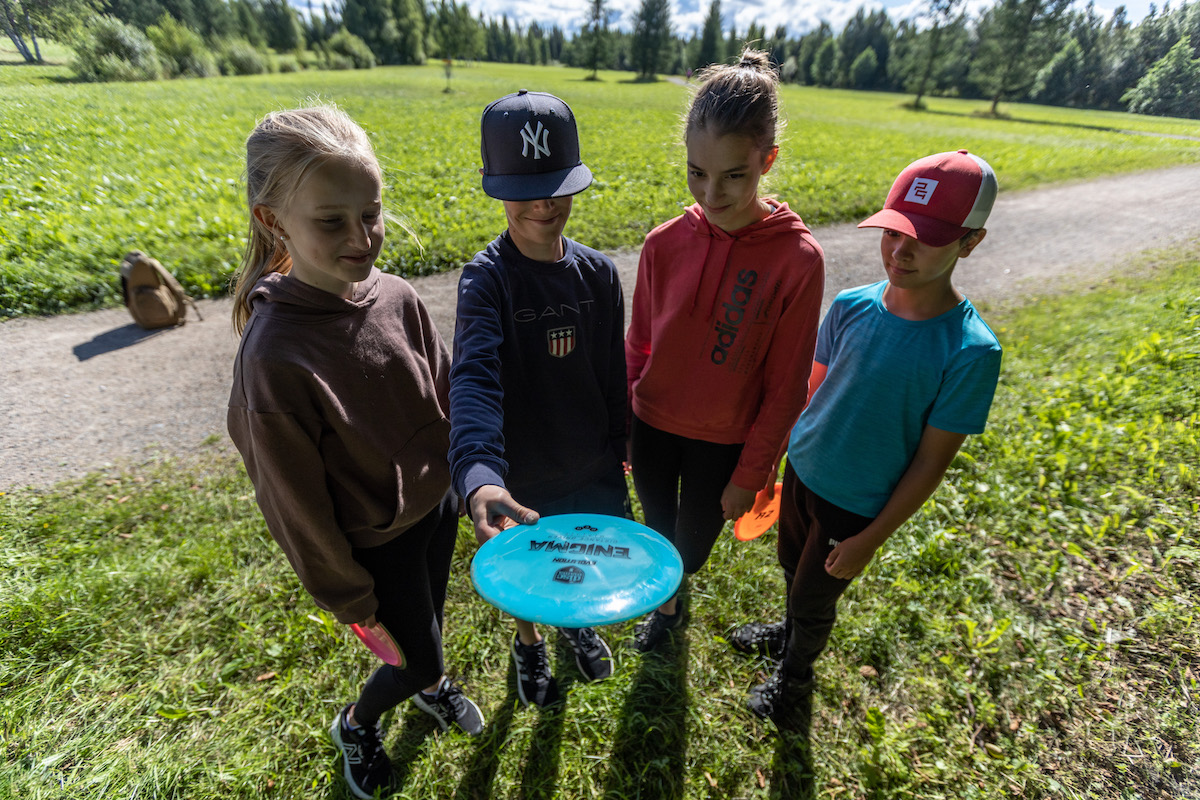 Disc Golf Is One of the Favorite Sports Among Children in Finland
