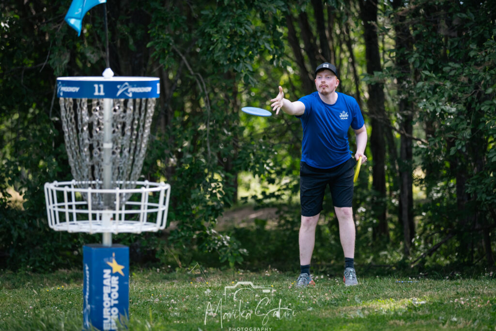 Jesse Nieminen on yksi Frisbeegolf SM -voittajasuosikeista vuonna 2024.