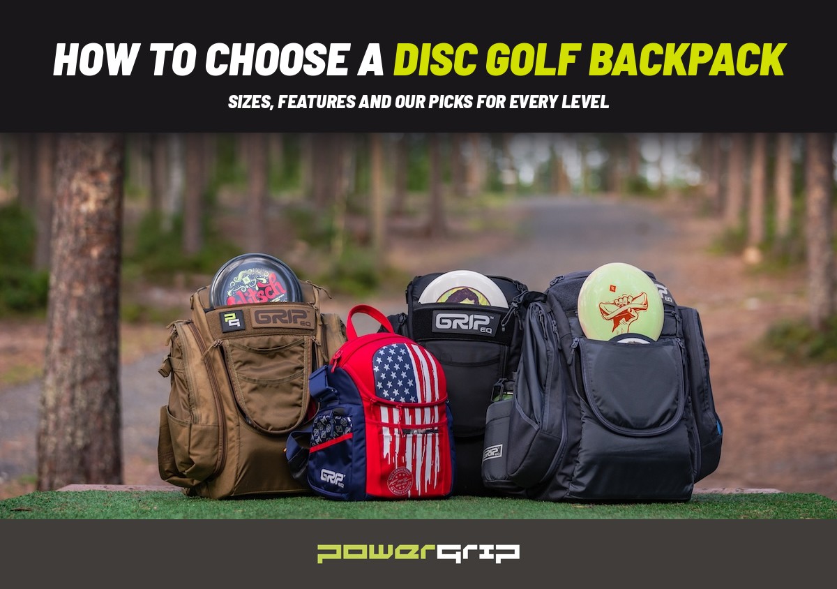 Disc golf backpacks and bags: how to choose the right one