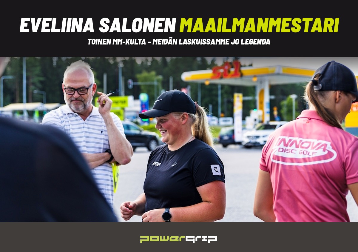 Eveliina Salonen on jälleen maailmanmestari – ja meidän laskuissamme jo legenda