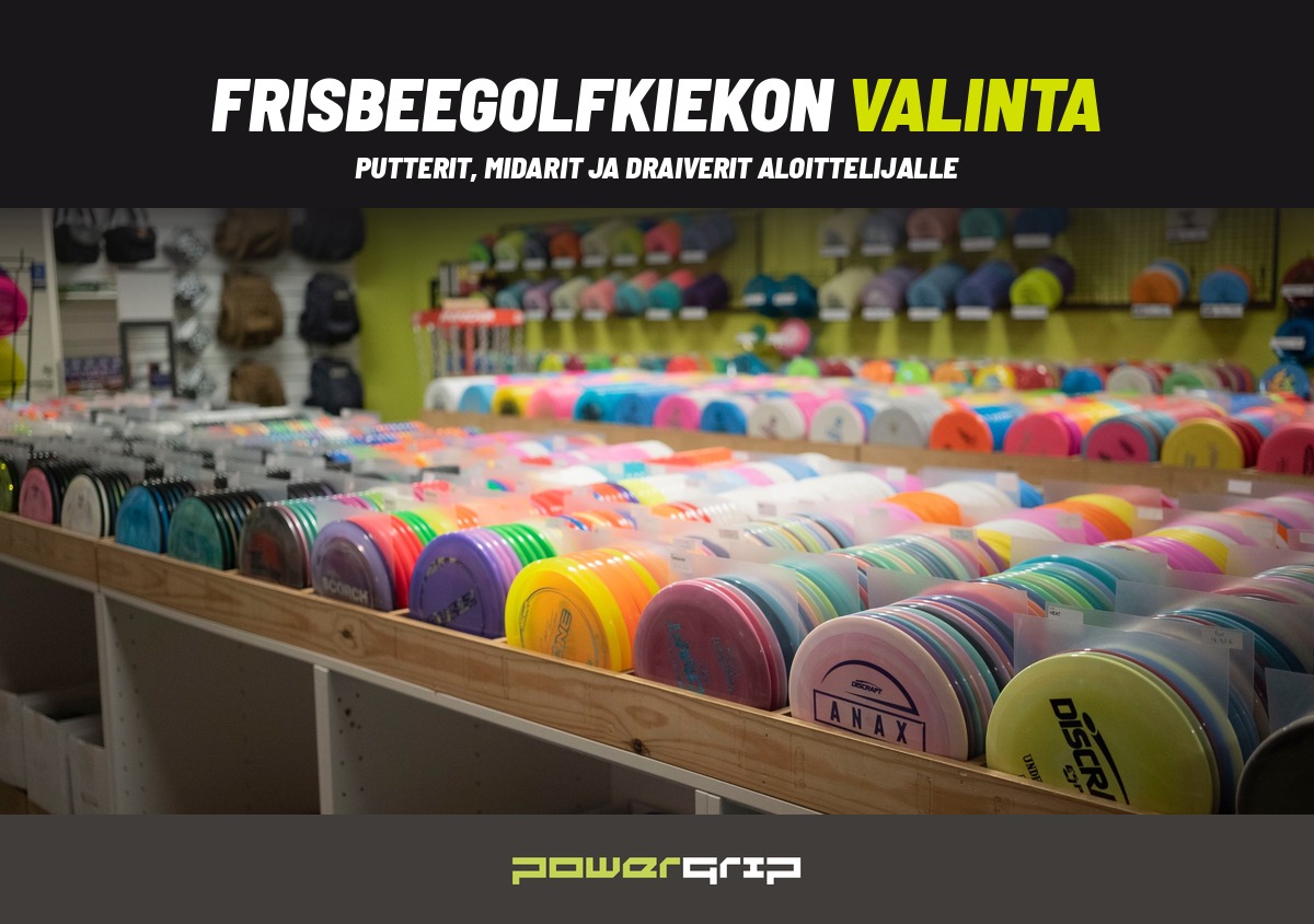 Frisbeegolfkiekon valinta: mistä aloittaa ja mitkä mallit kannattaa ostaa