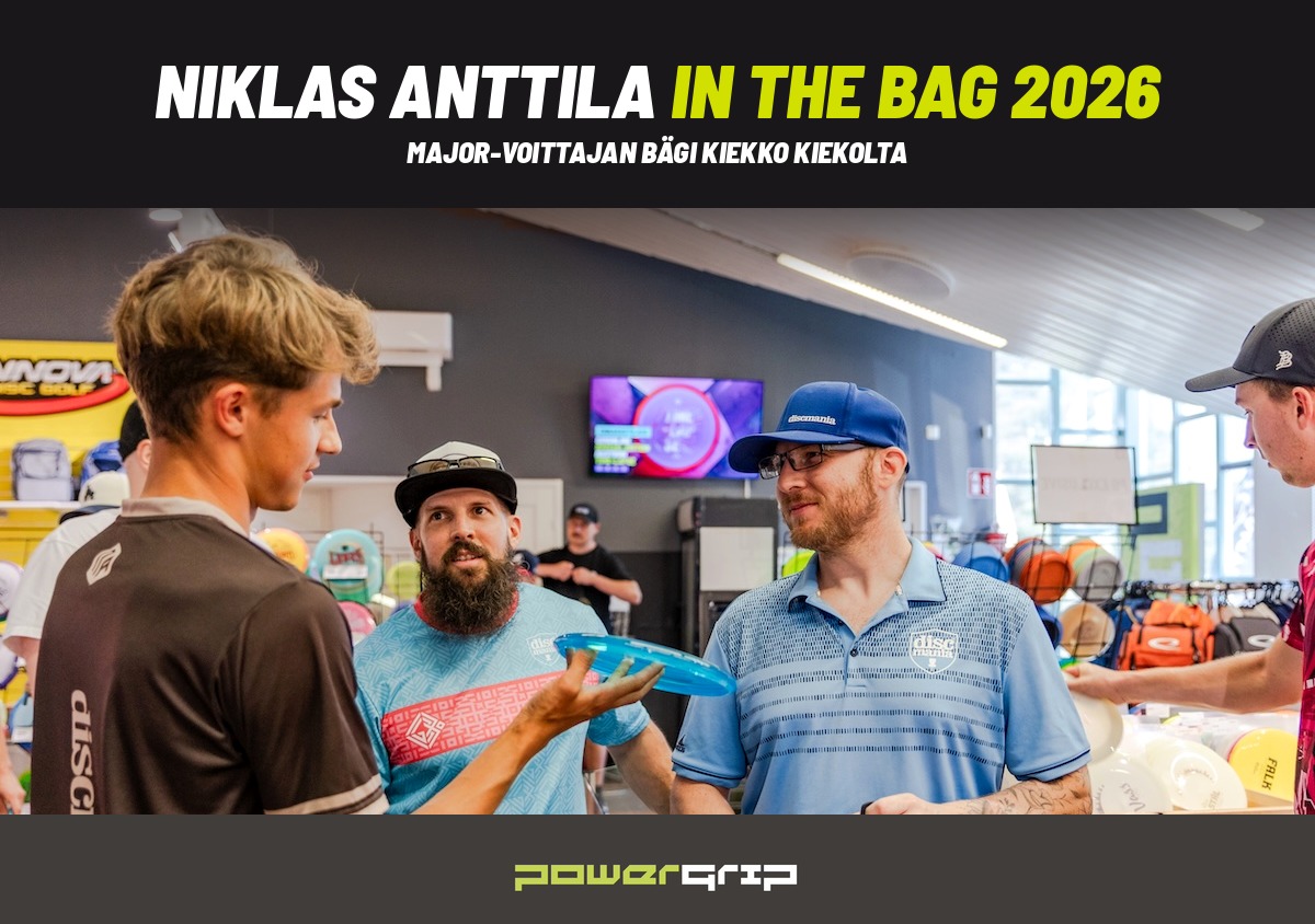 Niklas Anttila in the bag 2026