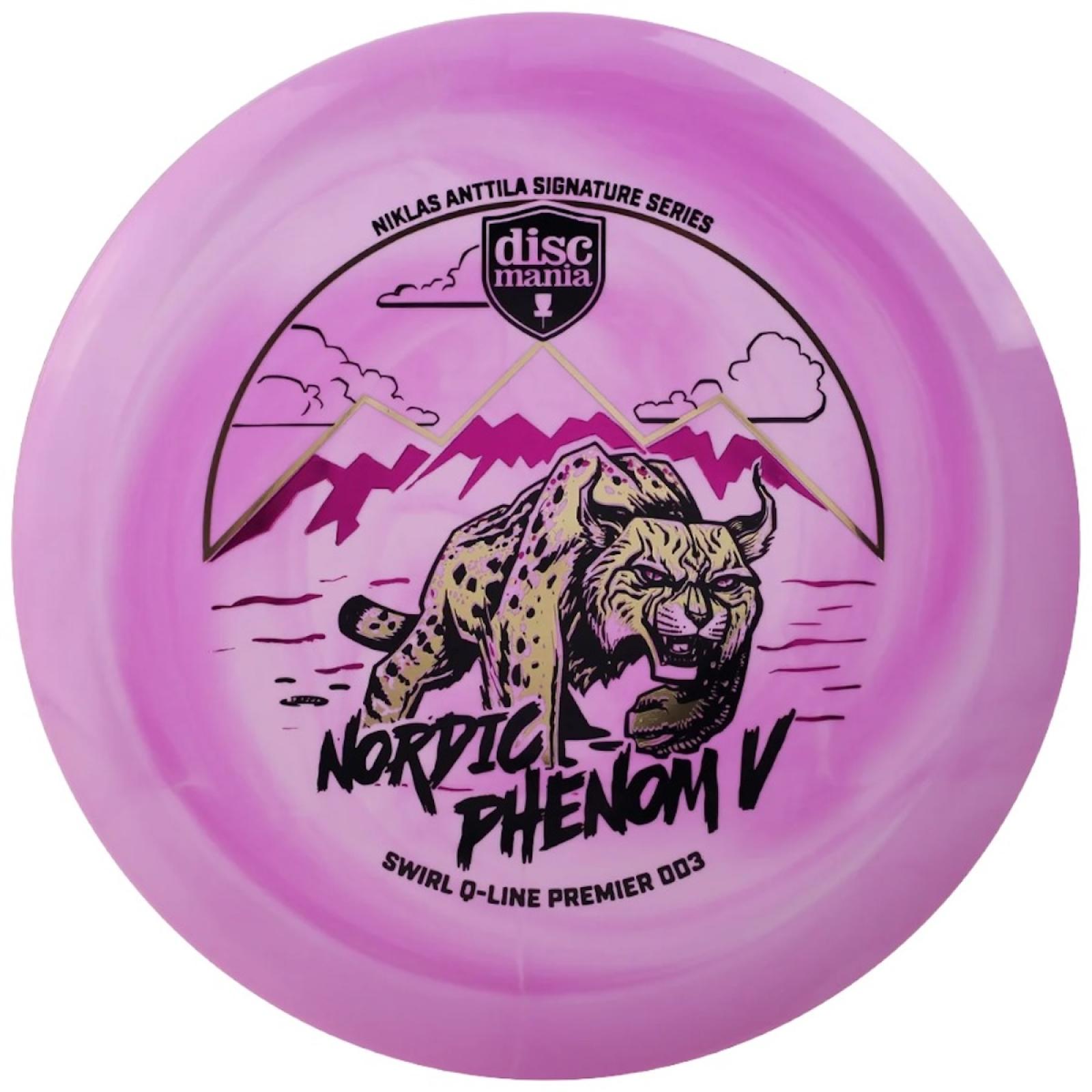 Discmania Swirl Q-Line DD3 Nordic Phenom 5 Niklas Anttila Signature Series