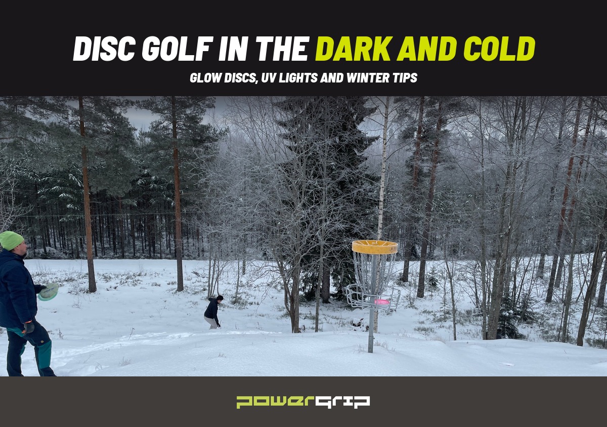 Disc Golf in the Dark and Cold: Glow Discs, UV Lights and Winter Tips