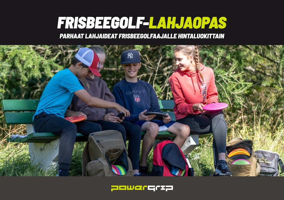 Frisbeegolf-lahjaopas: parhaat lahjaideat frisbeegolfaajalle hintaluokittain